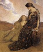 John White Alexander Memories oil on canvas